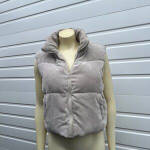 Beige Puffer Vest